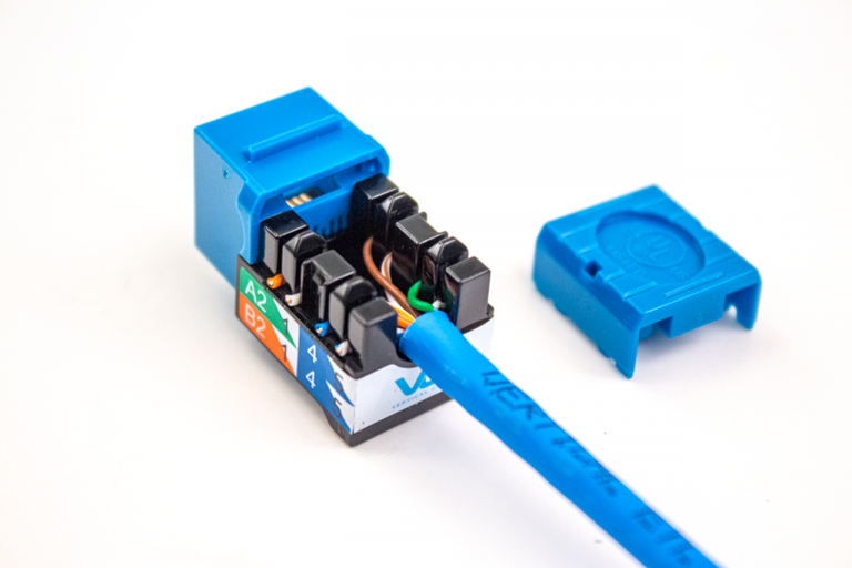 How to wire a Cat 6 Jack