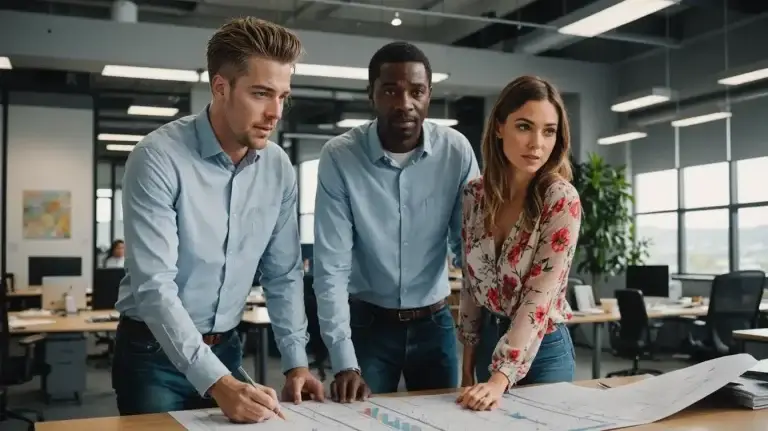 Charlotte Data Solutions working with a client to Quote a project.